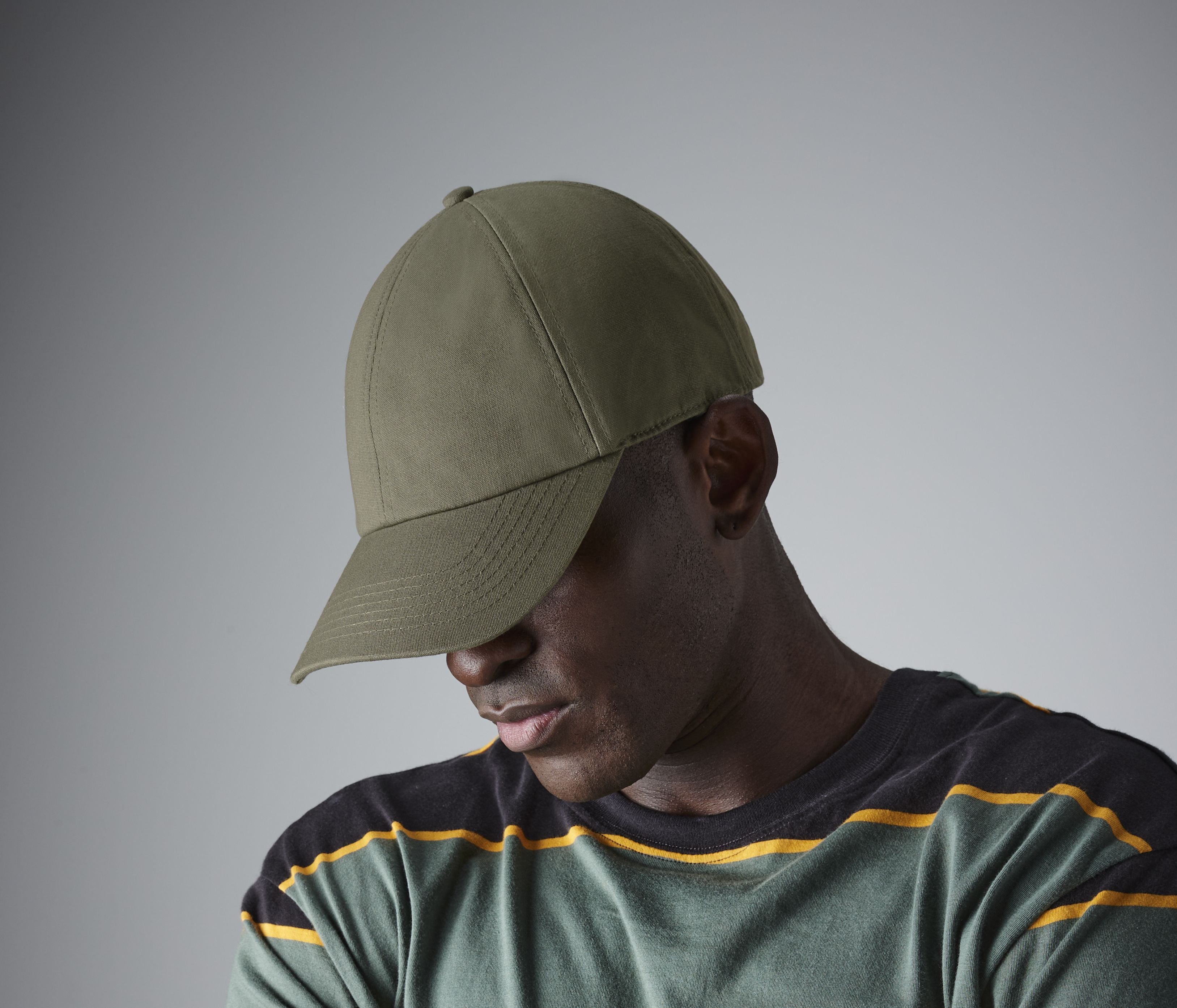 Casquette 6 pans en coton organique