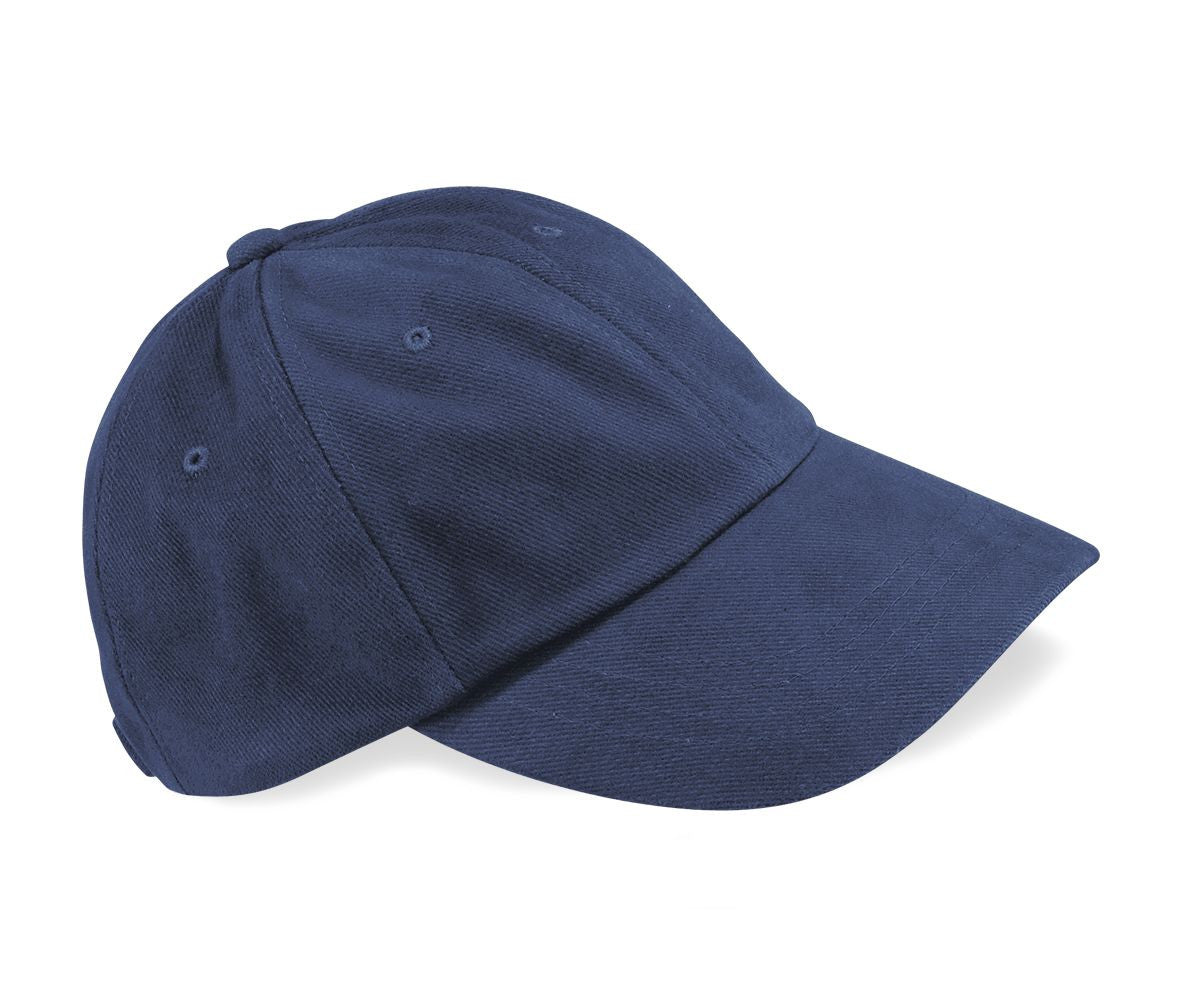 Casquette 6 Pans en Coton Brossé - French Navy