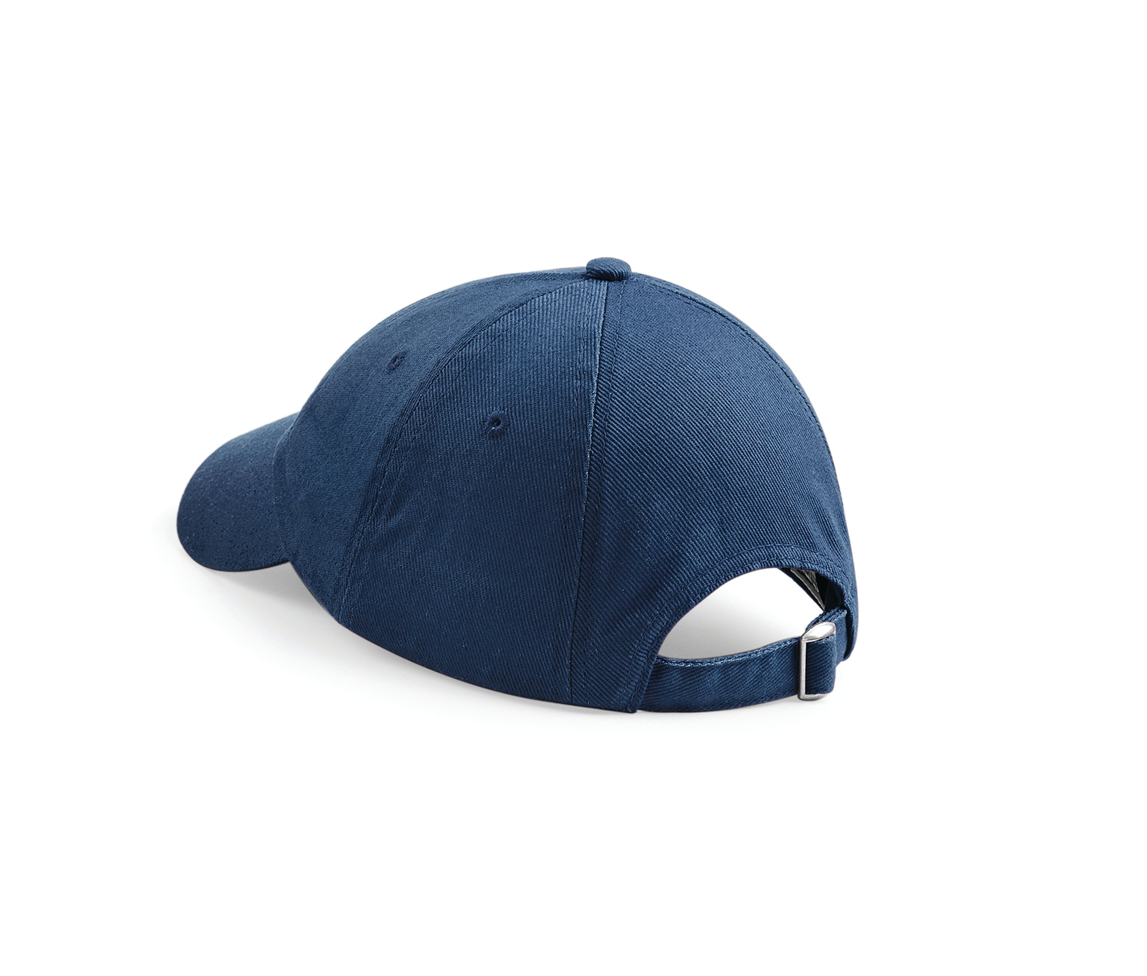 Casquette Basse en Coton Sergé Lourd - Navy