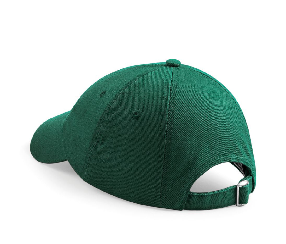 Casquette Basse en Coton Sergé Lourd - Bottle Green