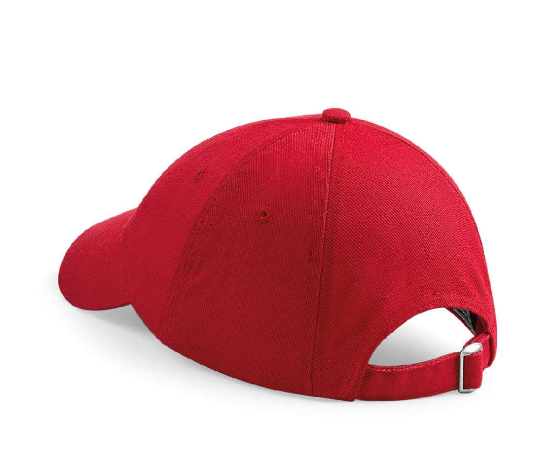 Casquette Basse en Coton Sergé Lourd - Classic Red