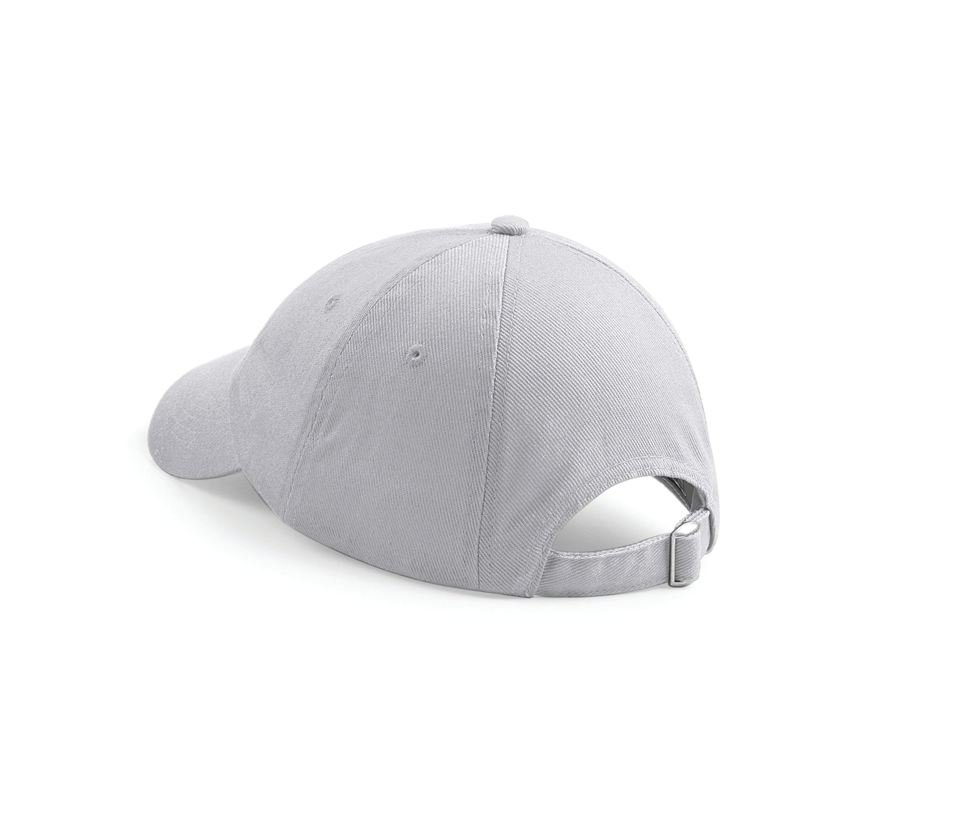 Casquette Basse en Coton Sergé Lourd - Light Grey