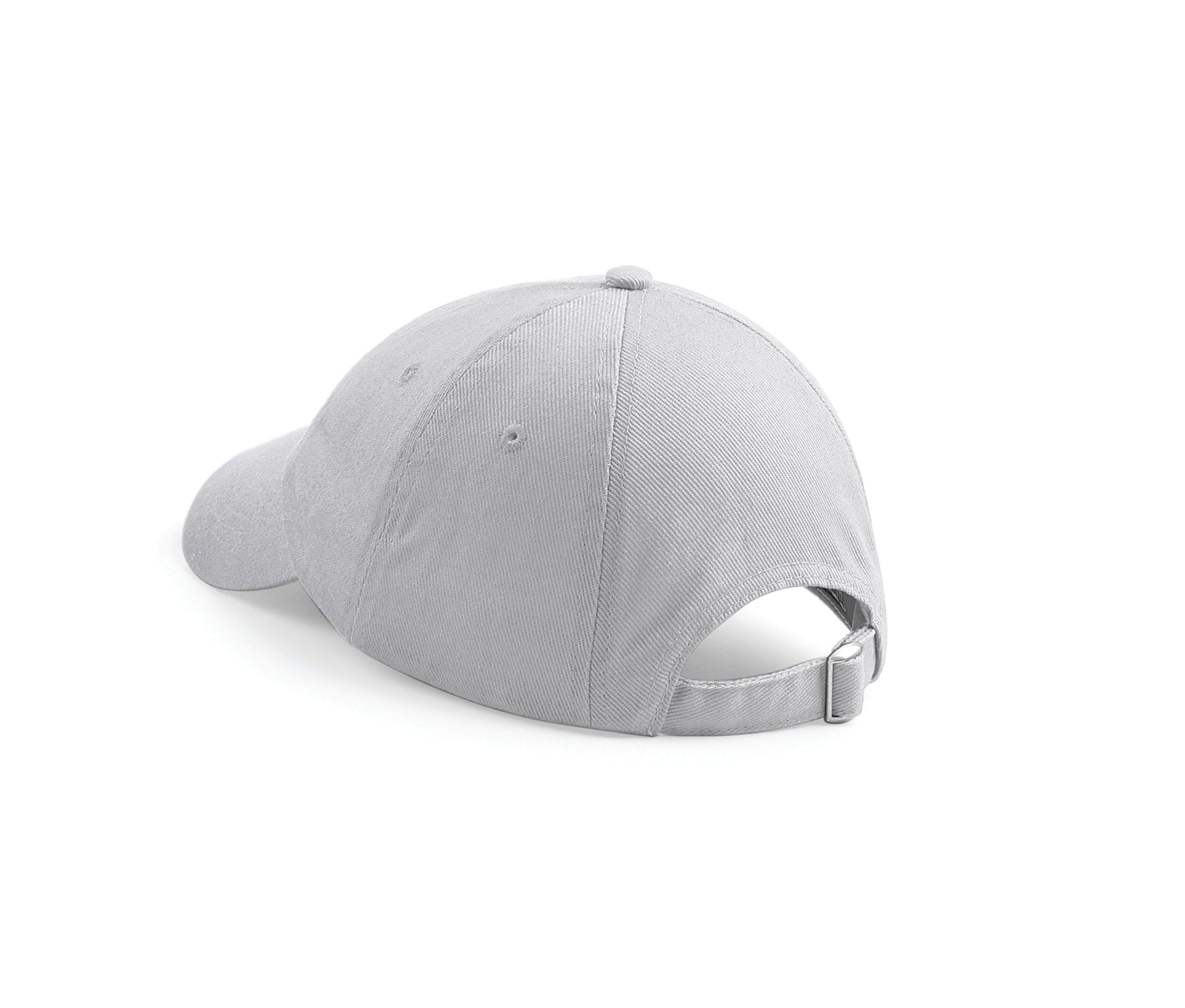 Casquette Basse en Coton Sergé Lourd - Light Grey