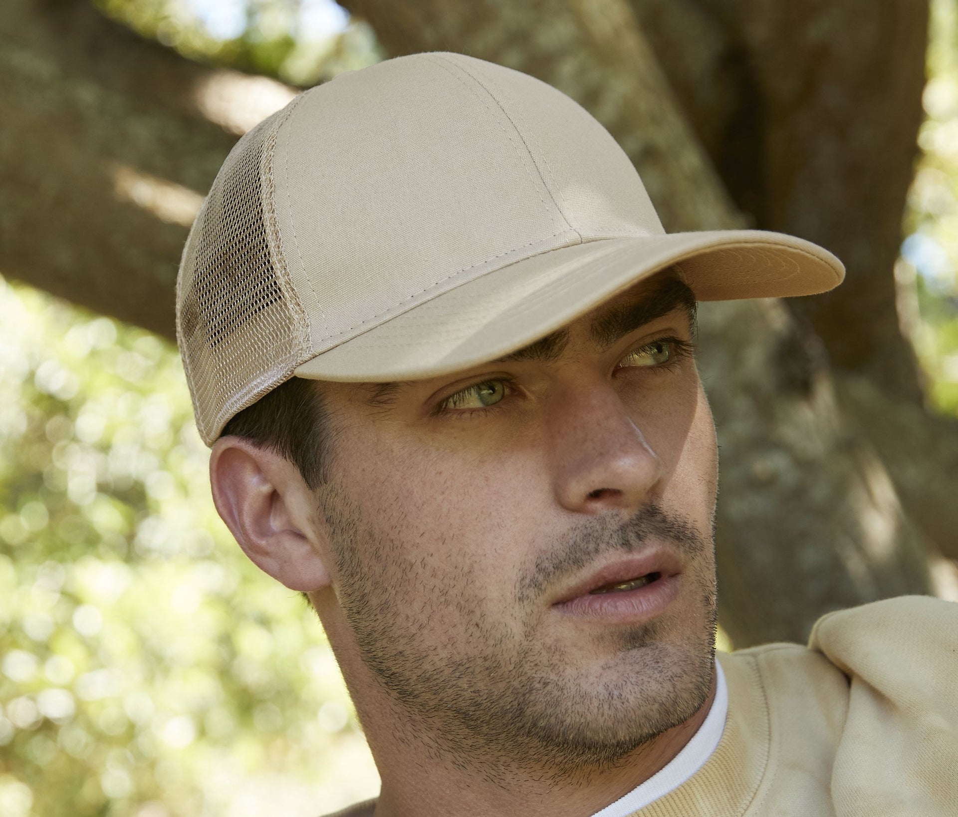 Casquette filet en coton organique