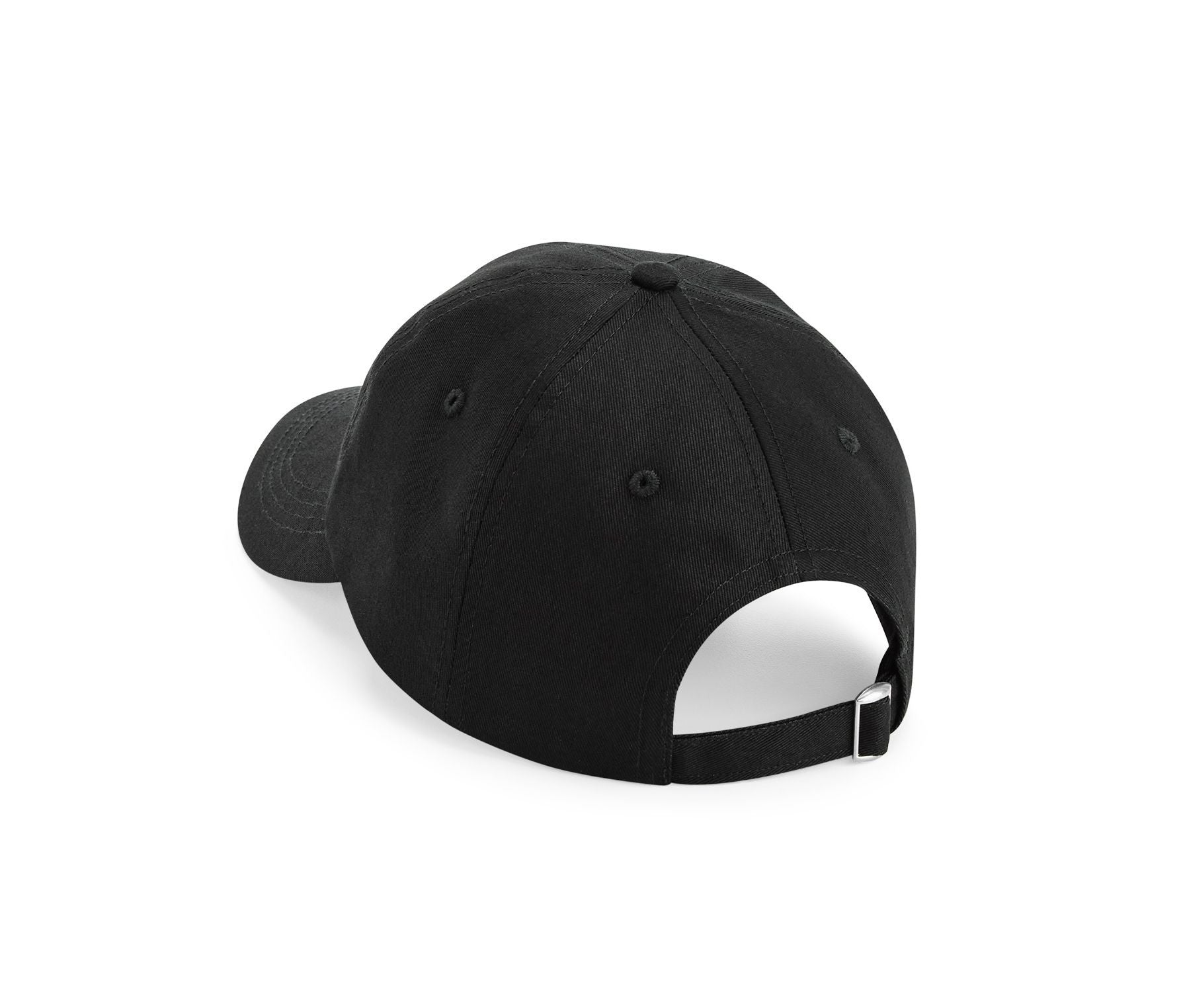 Casquette 5 Pans en Coton Organique - Black