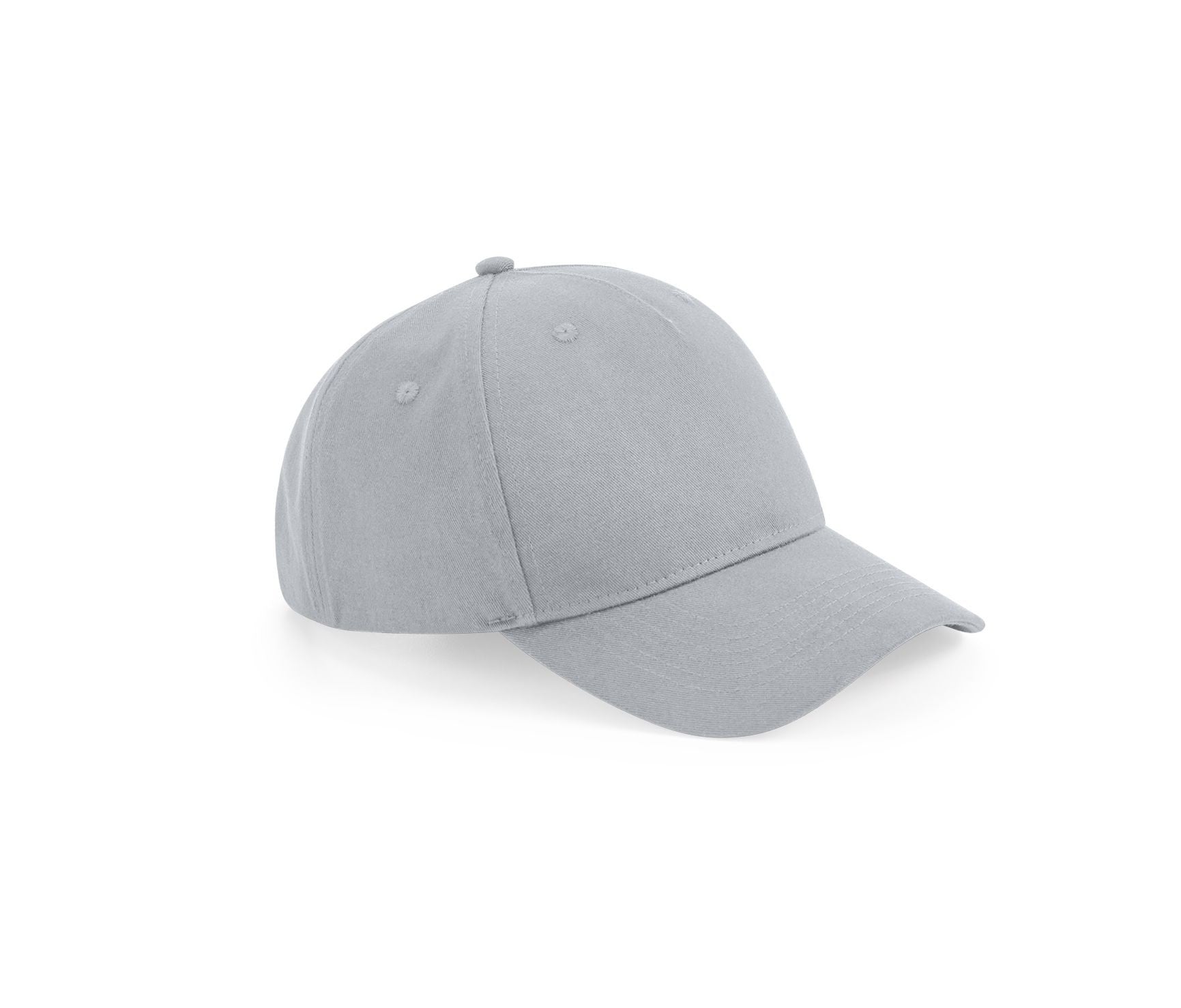 Casquette 5 Pans en Coton Organique - Light Grey