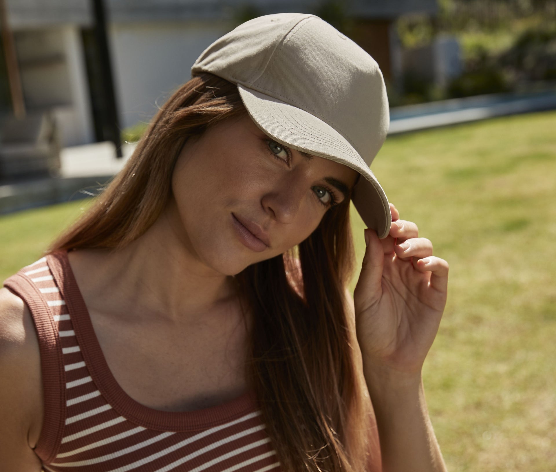 Casquette 5 pans en coton organique