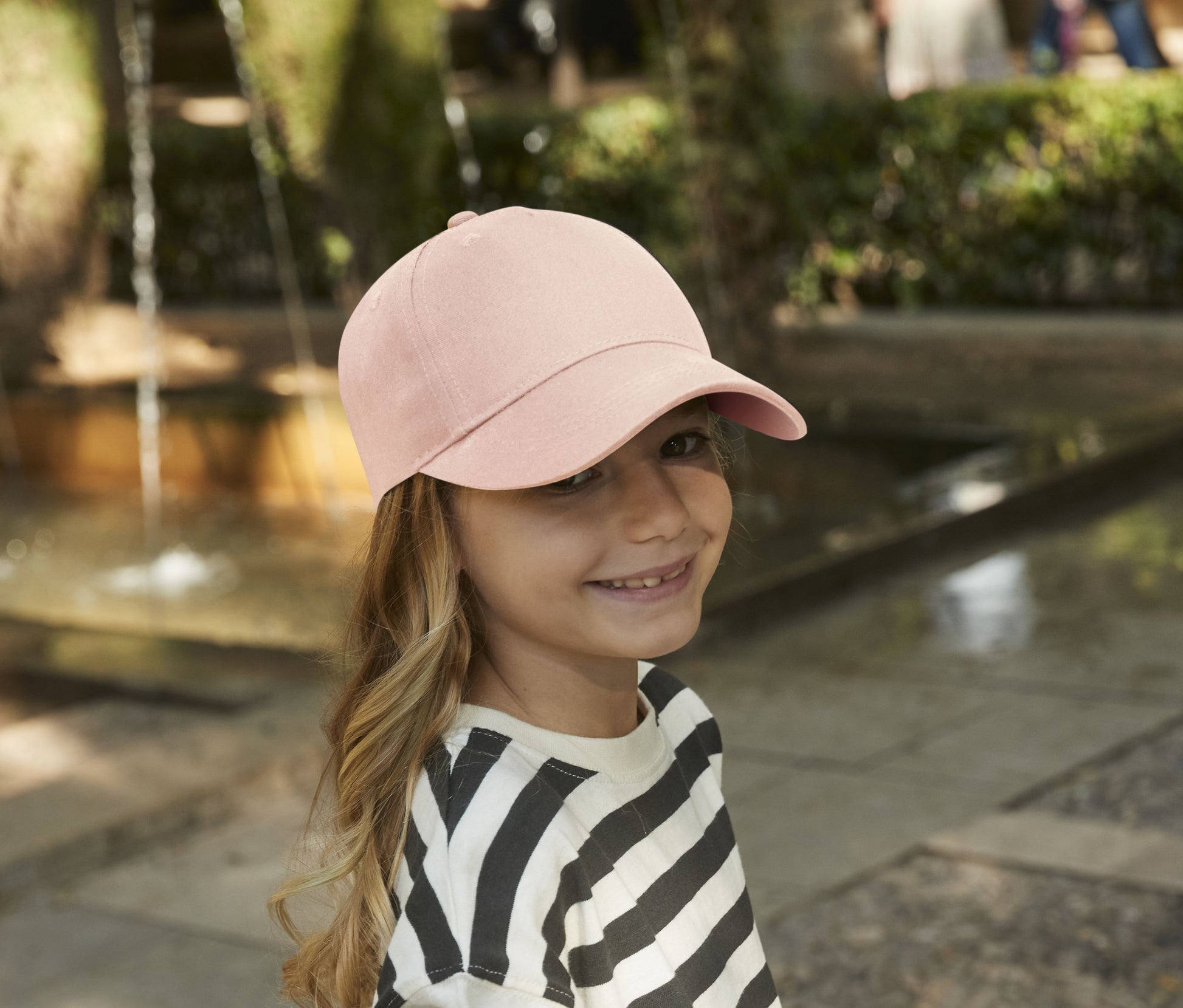 Casquette enfant 5 pans en coton organique