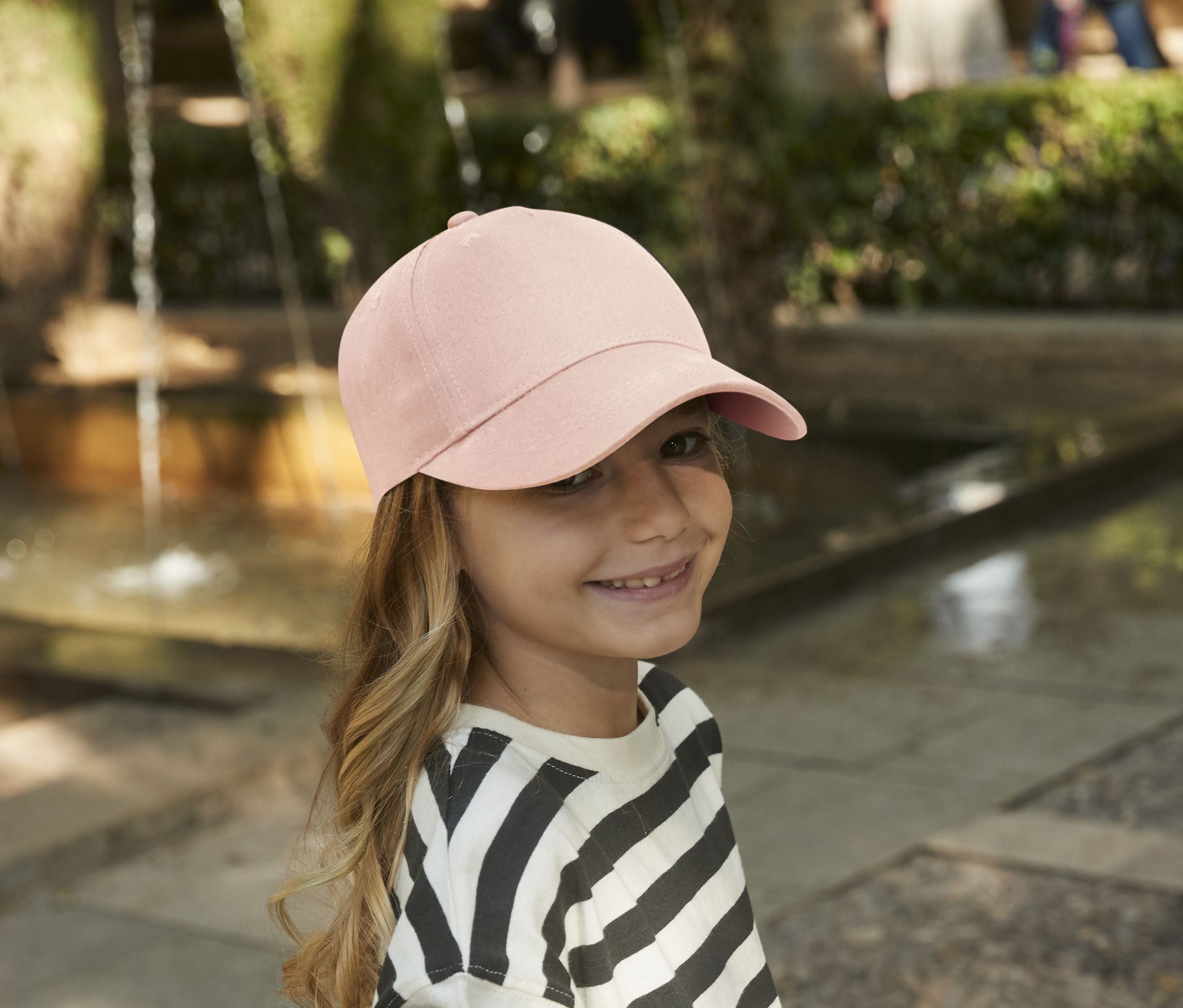 Casquette enfant 5 pans en coton organique