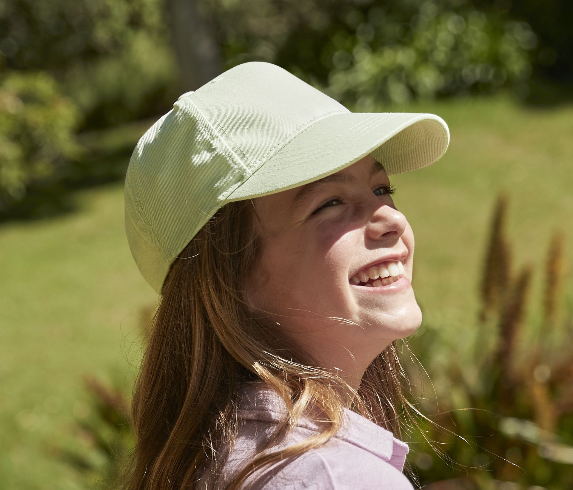 Casquette enfant 5 pans en coton organique