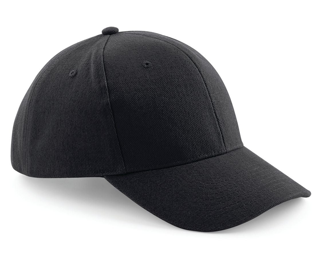 Casquette Pro-Style 6 Pans - Black
