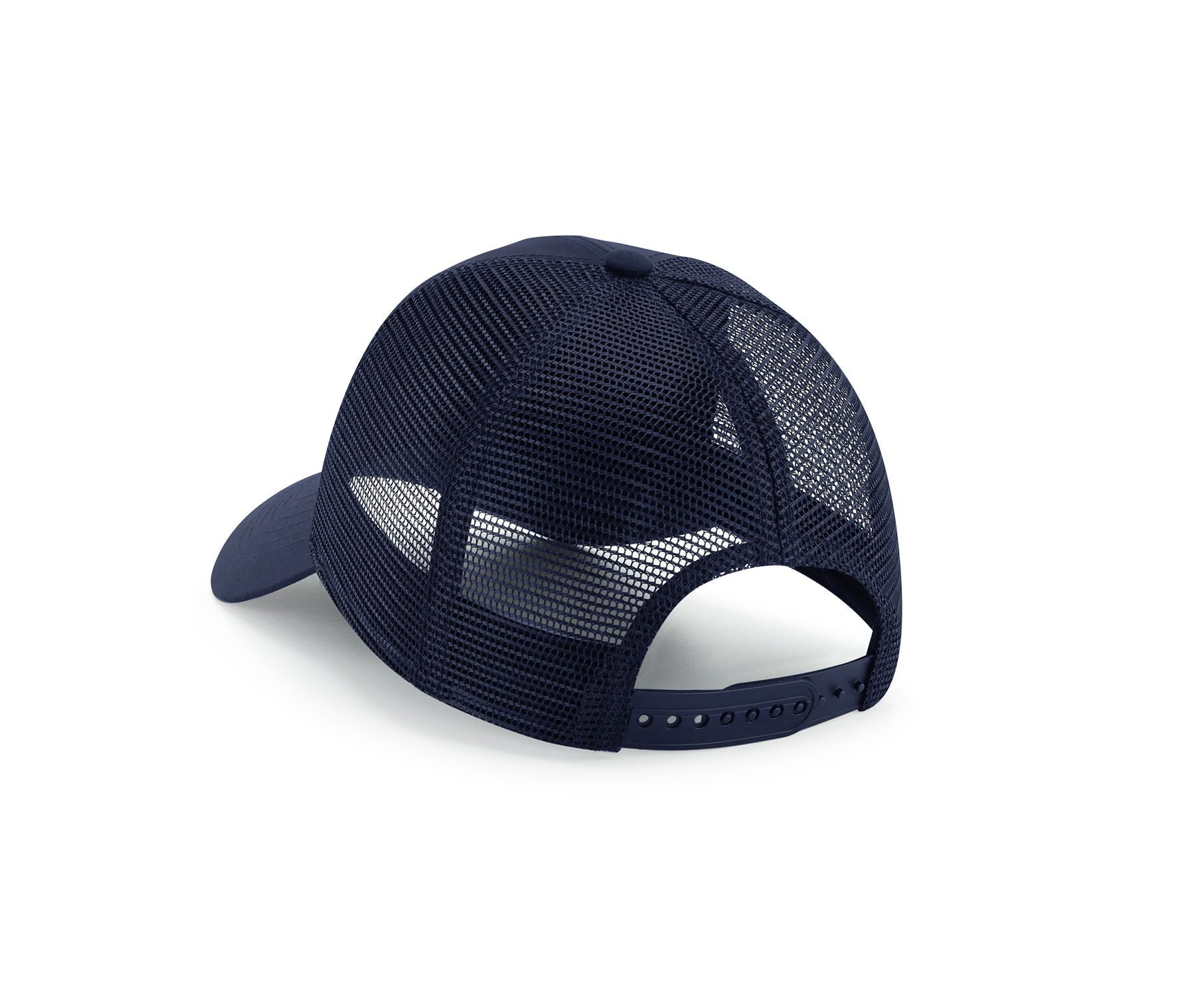 Casquette 6 Pans Style Trucker en Polyester Recyclé - French Navy