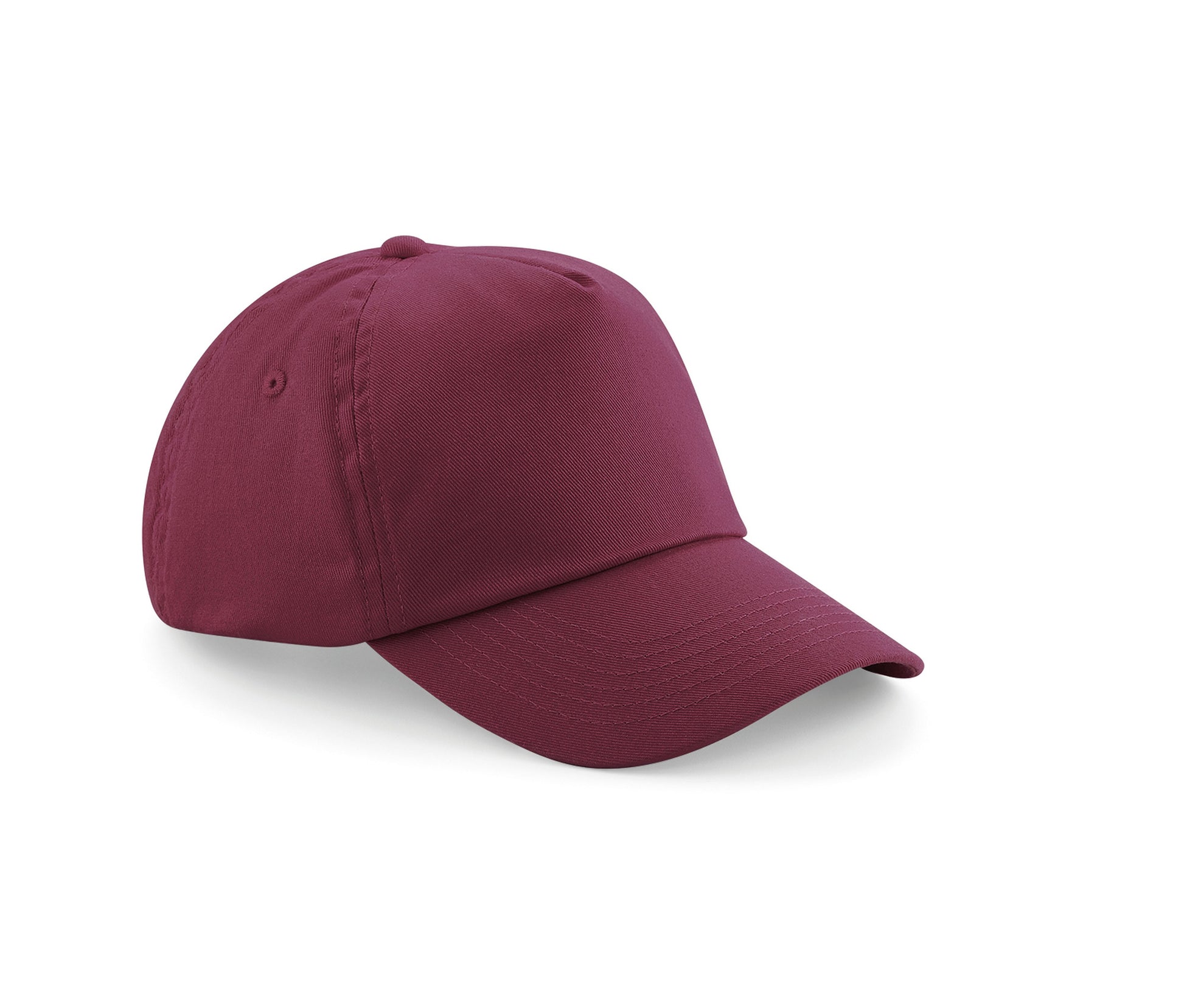 Casquette Enfant 5 Panneaux - Burgundy