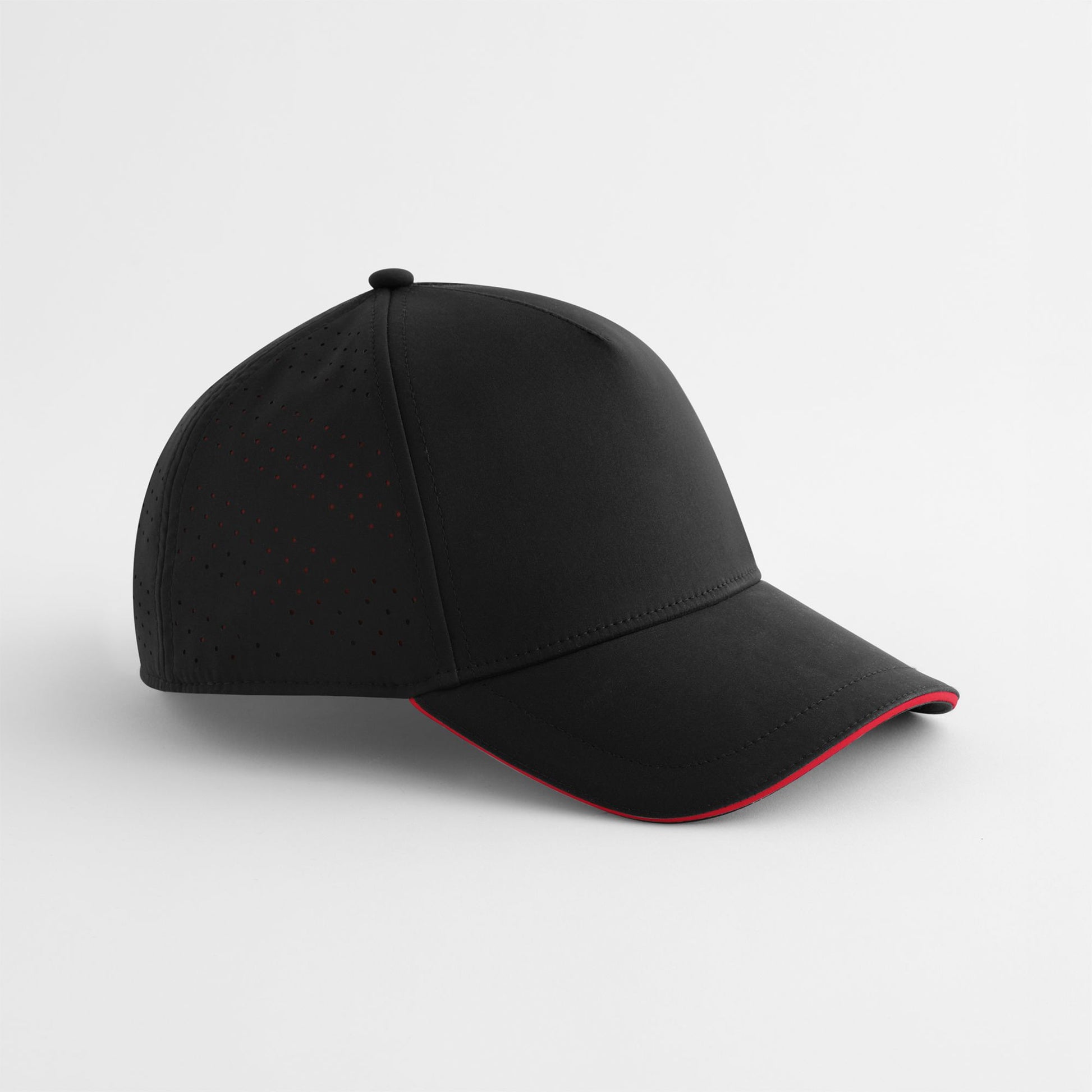 Casquette Sport 5 Pans - Black/red