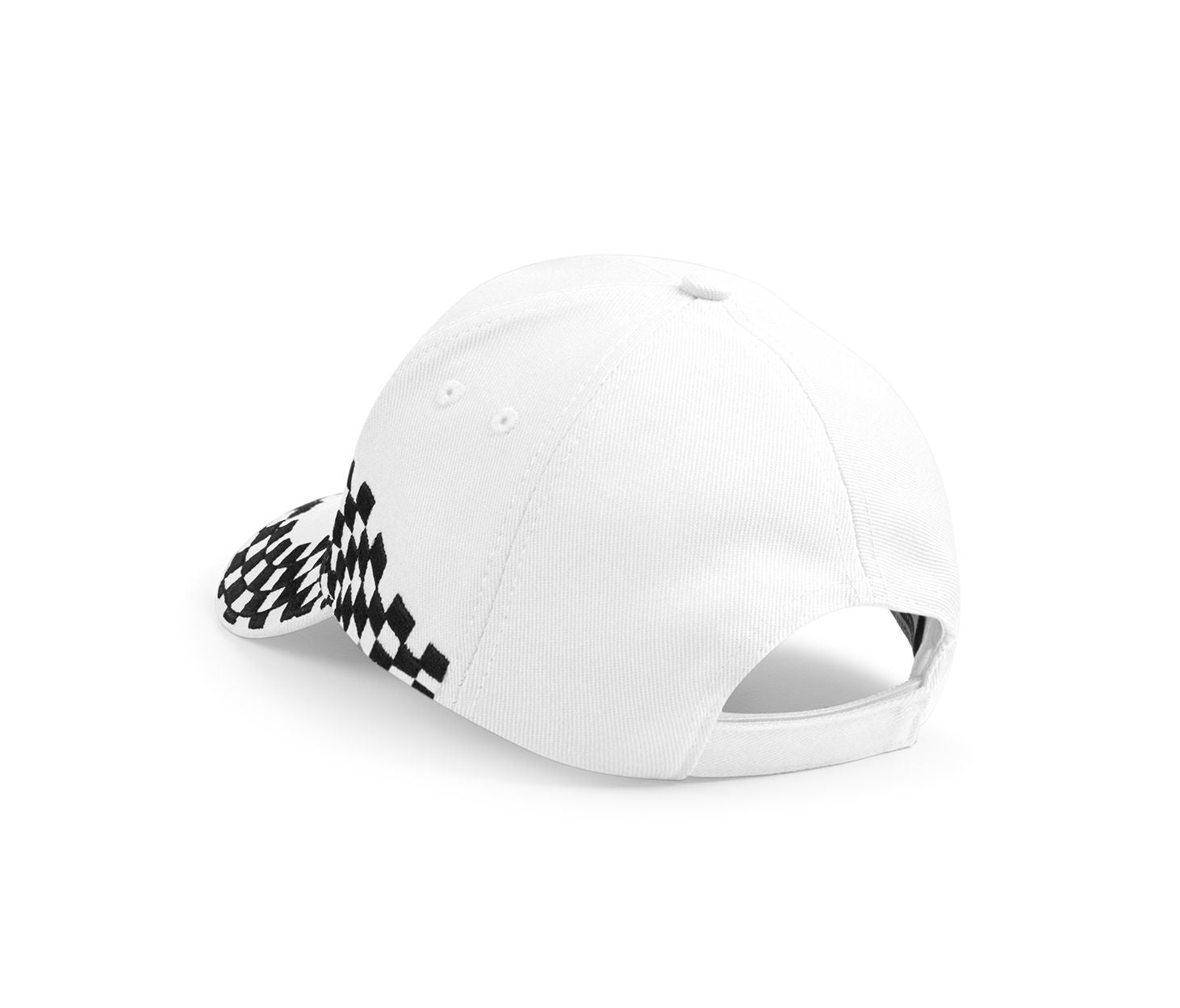 Casquette Grand Prix - White/damier Black