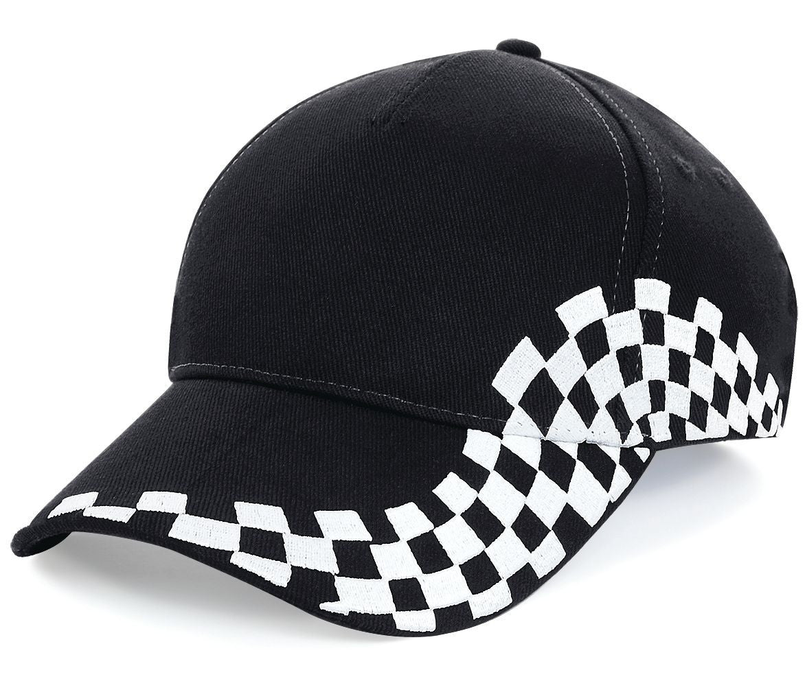 Casquette Grand Prix - Black/damier White