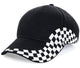 Black/damier White