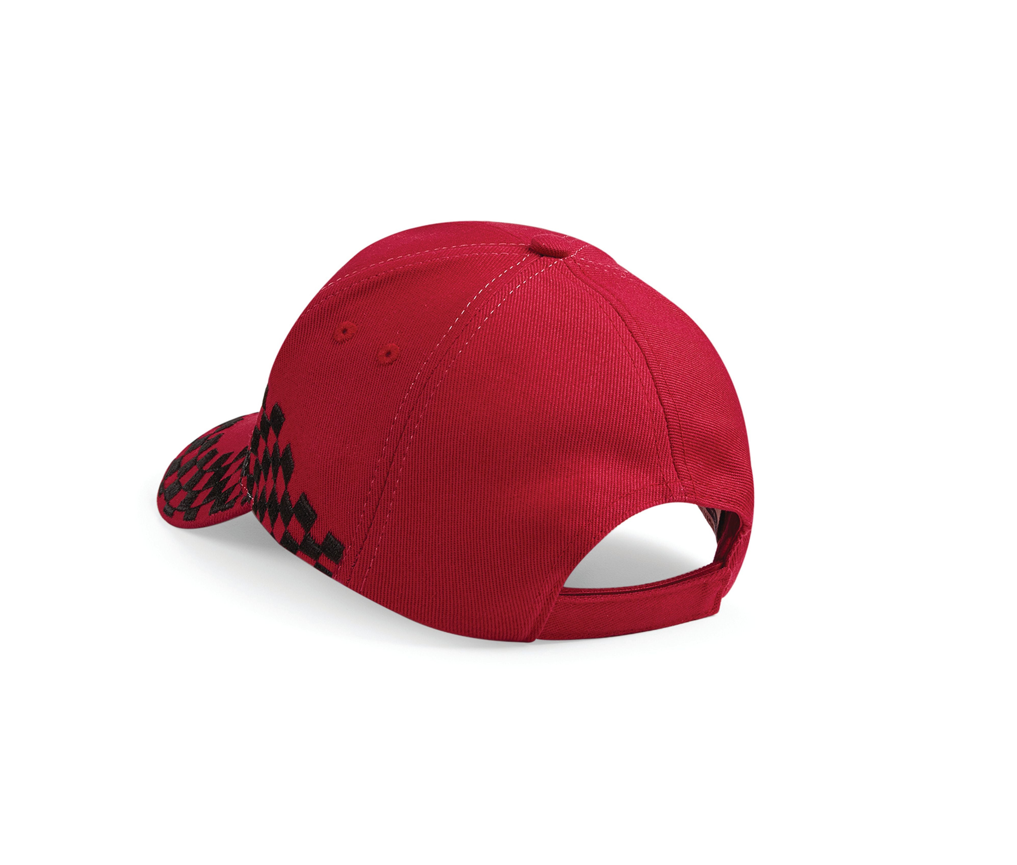 Casquette Grand Prix - Classic Red/damier Black