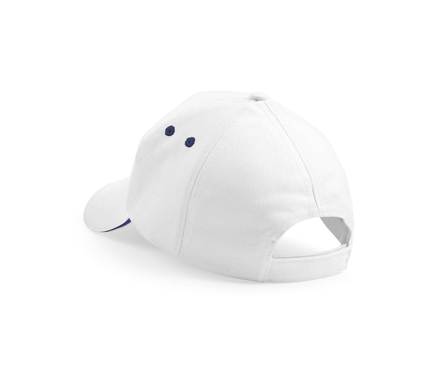 Casquette 5 Pans Bicolore - White/navy