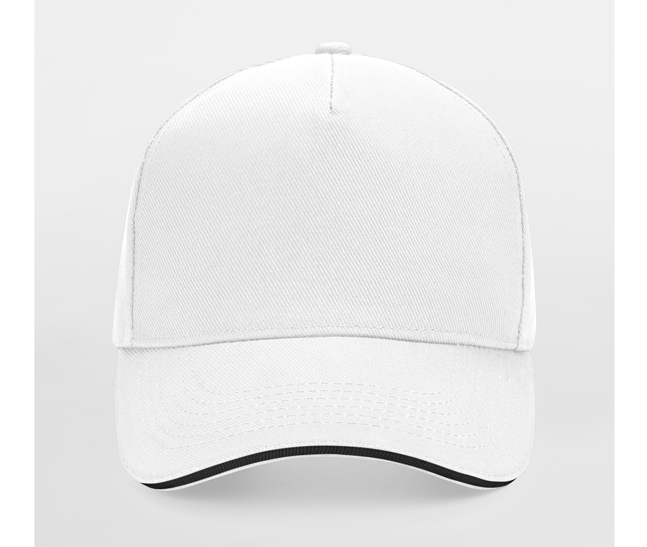 Casquette 5 Pans Bicolore - White/black