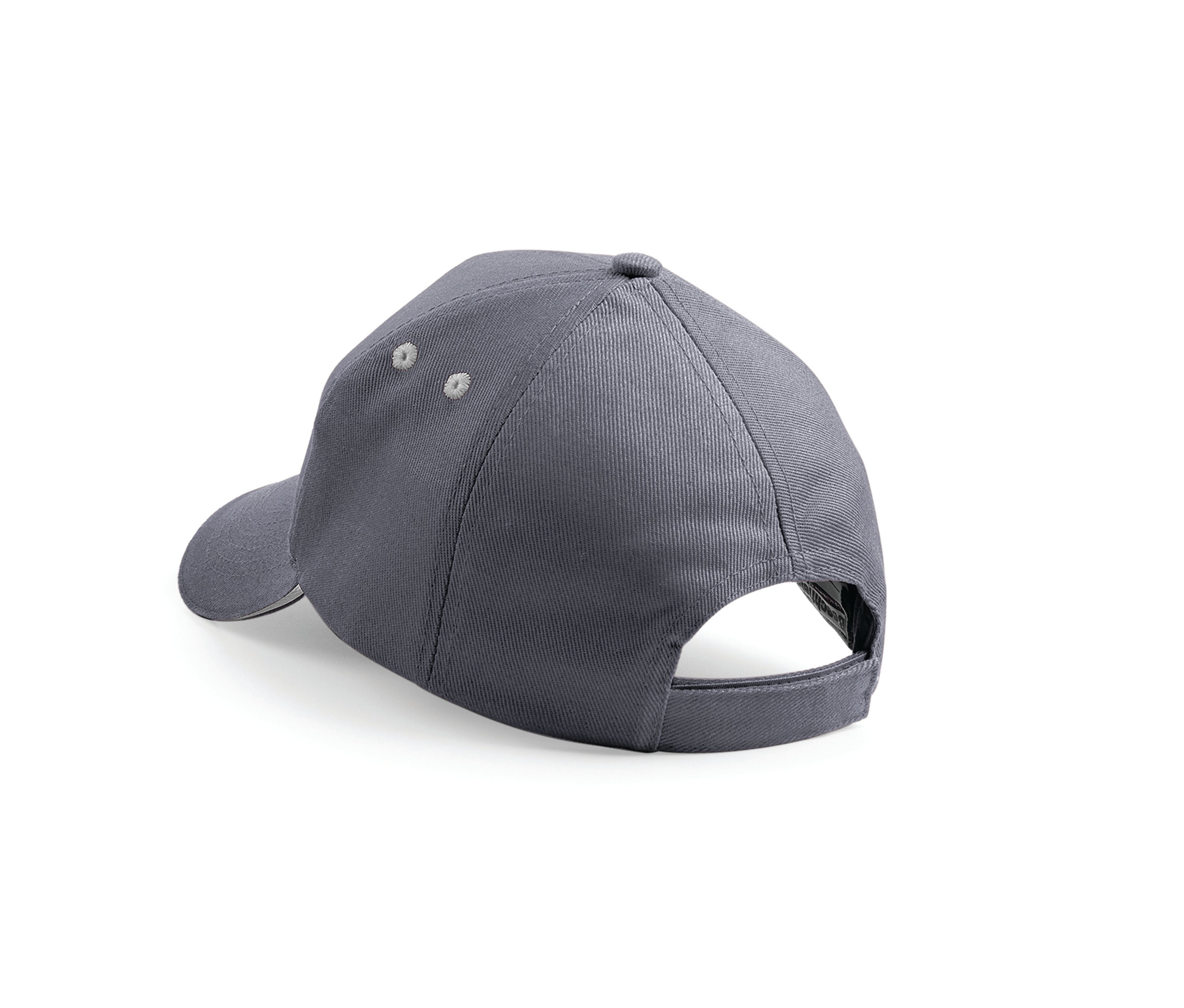 Casquette 5 Pans Bicolore - Graphite/oyster Grey