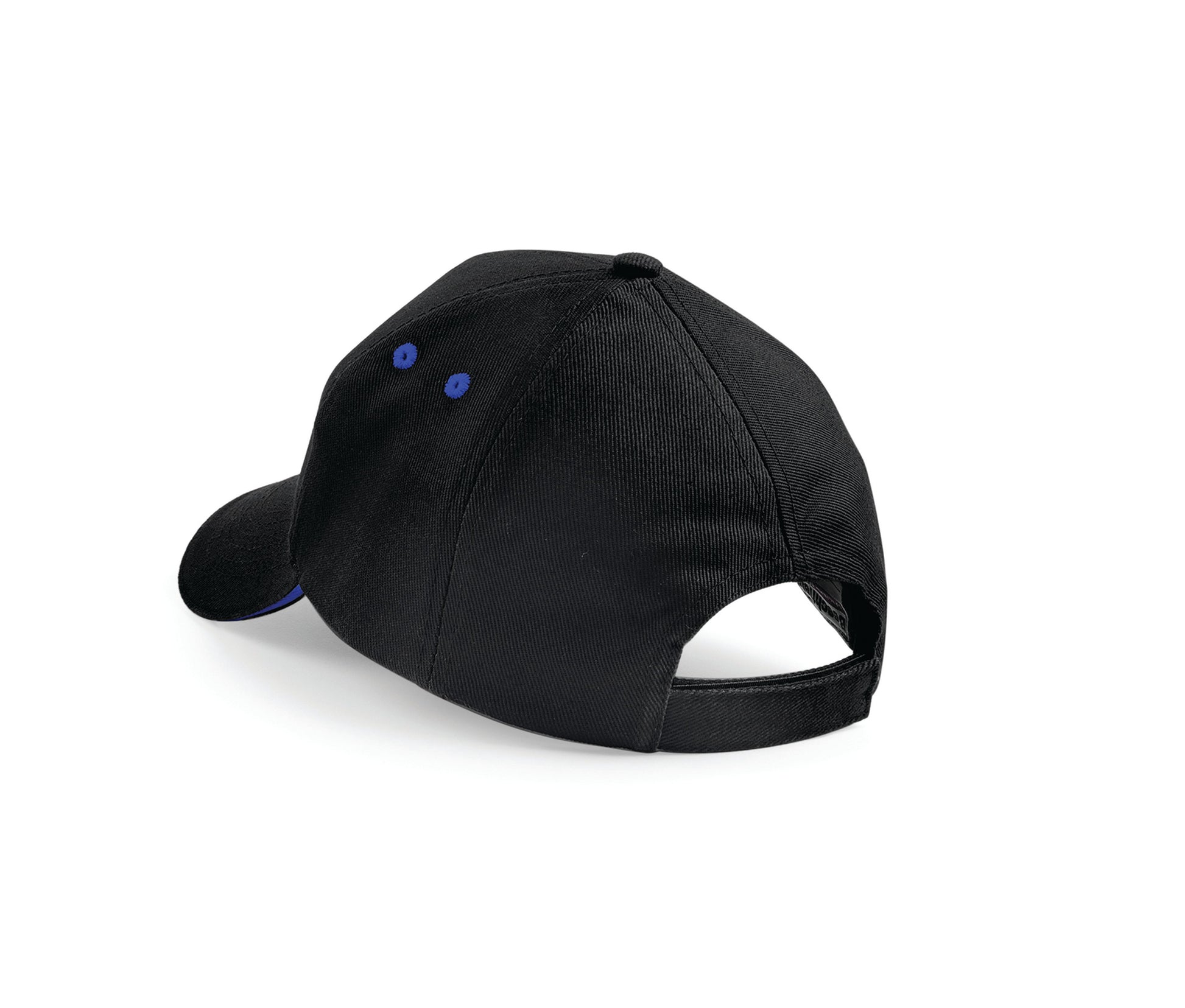 Casquette 5 Pans Bicolore - Black/royal