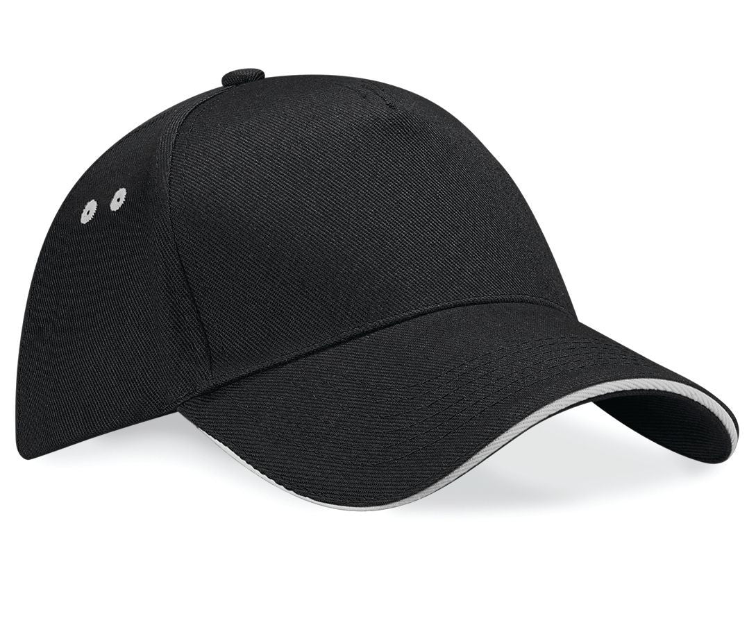Casquette 5 Pans Bicolore - Black / Grey