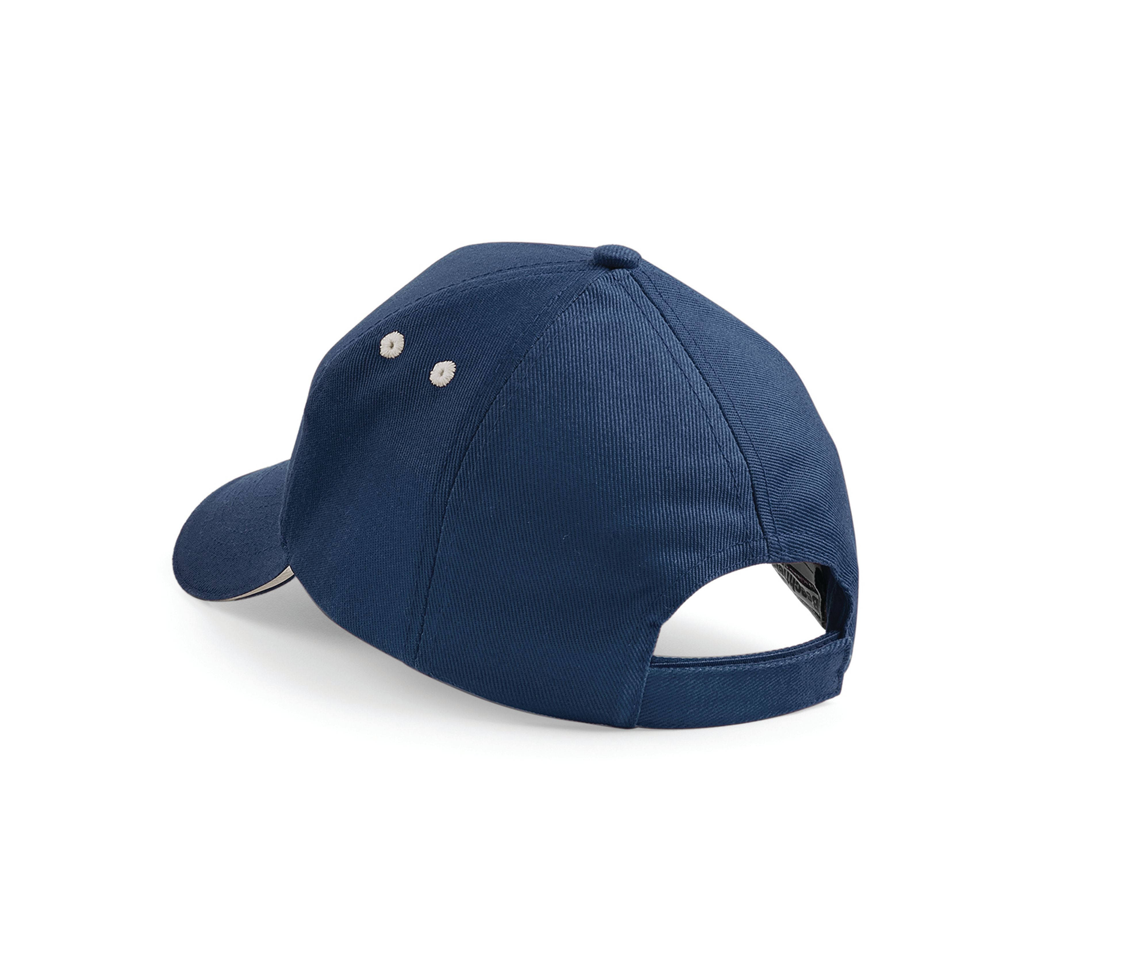 Casquette 5 Pans Bicolore - French Navy/putty