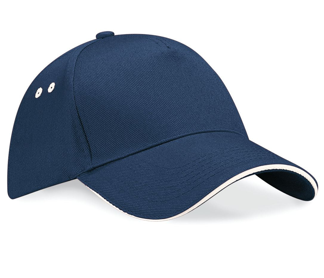 Casquette 5 Pans Bicolore - French Navy/putty