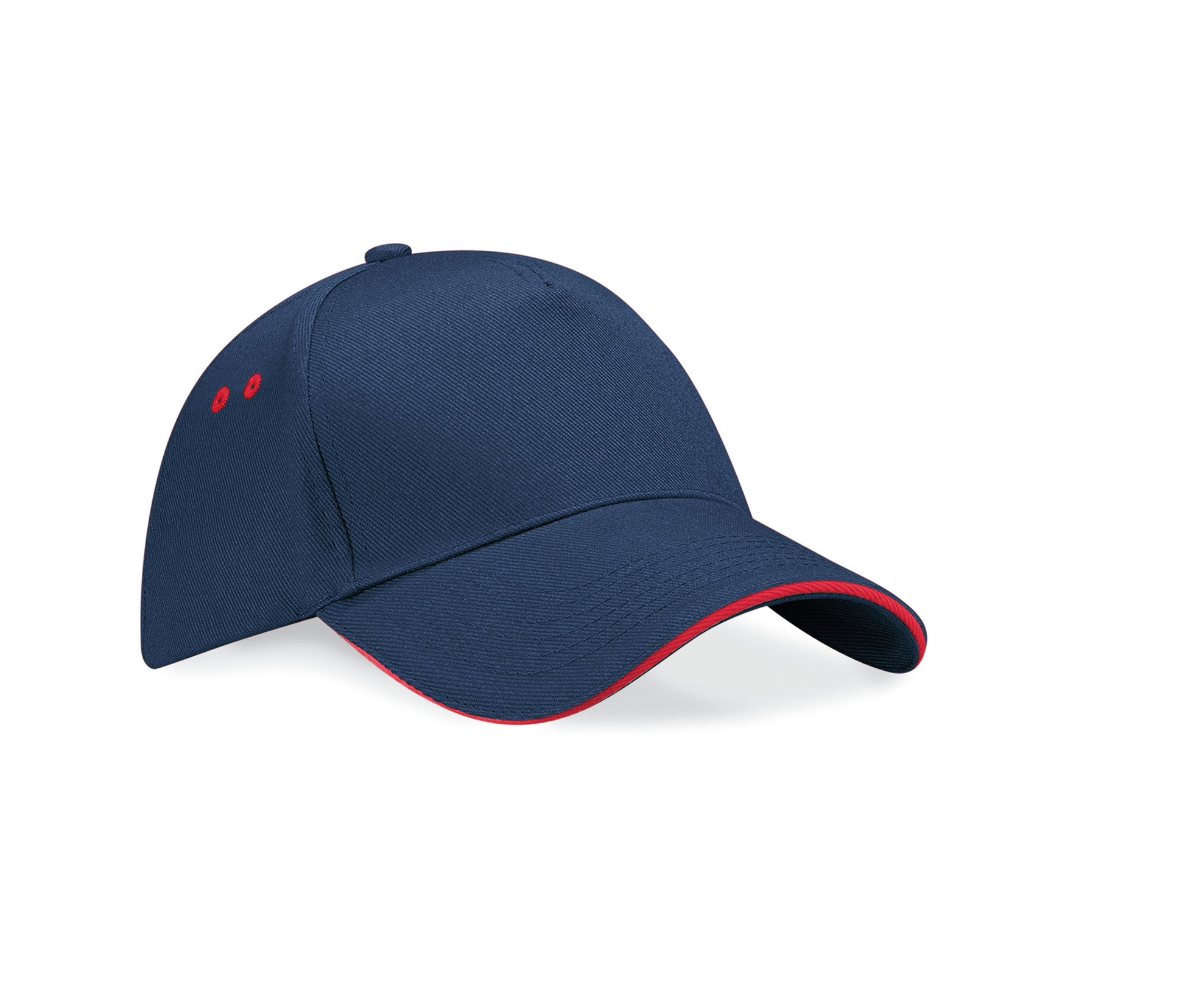 Casquette 5 Pans Bicolore - French Navy/classic Red