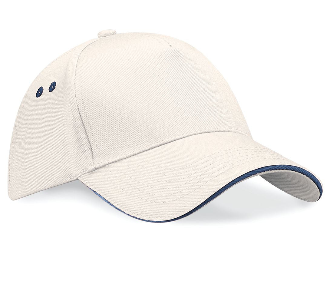 Casquette 5 Pans Bicolore - Putty/french Navy