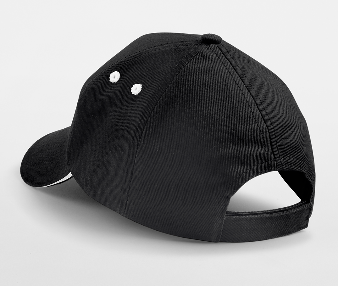 Casquette 5 Pans Bicolore - Black/white