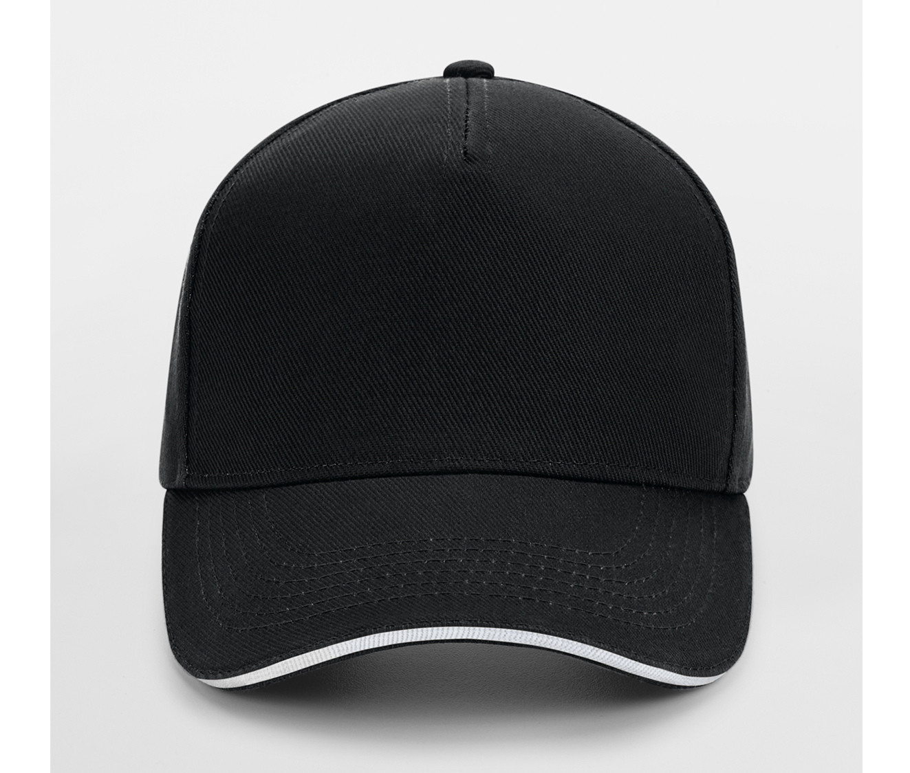 Casquette 5 Pans Bicolore - Black/white