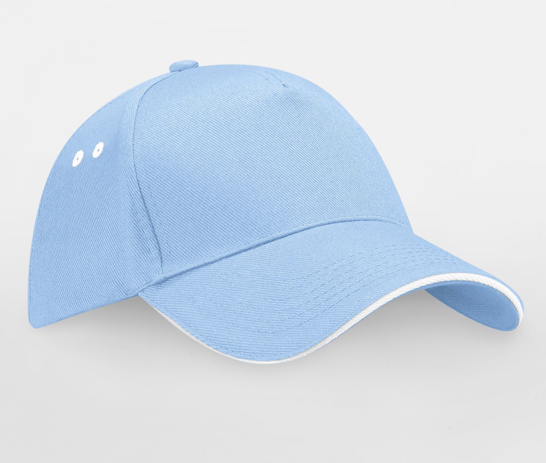 Casquette 5 Pans Bicolore - Sky Blue/white