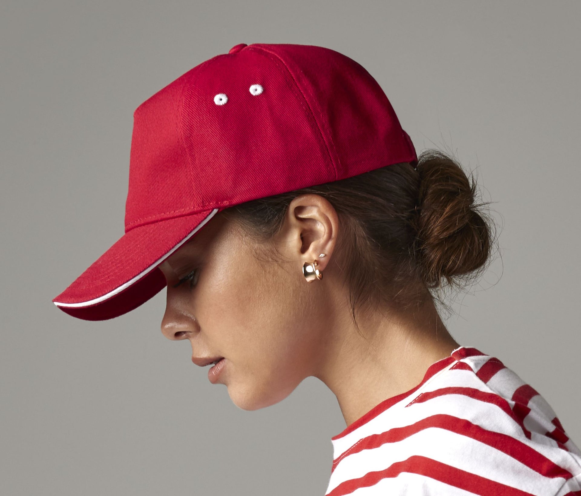Casquette 5 pans bicolore