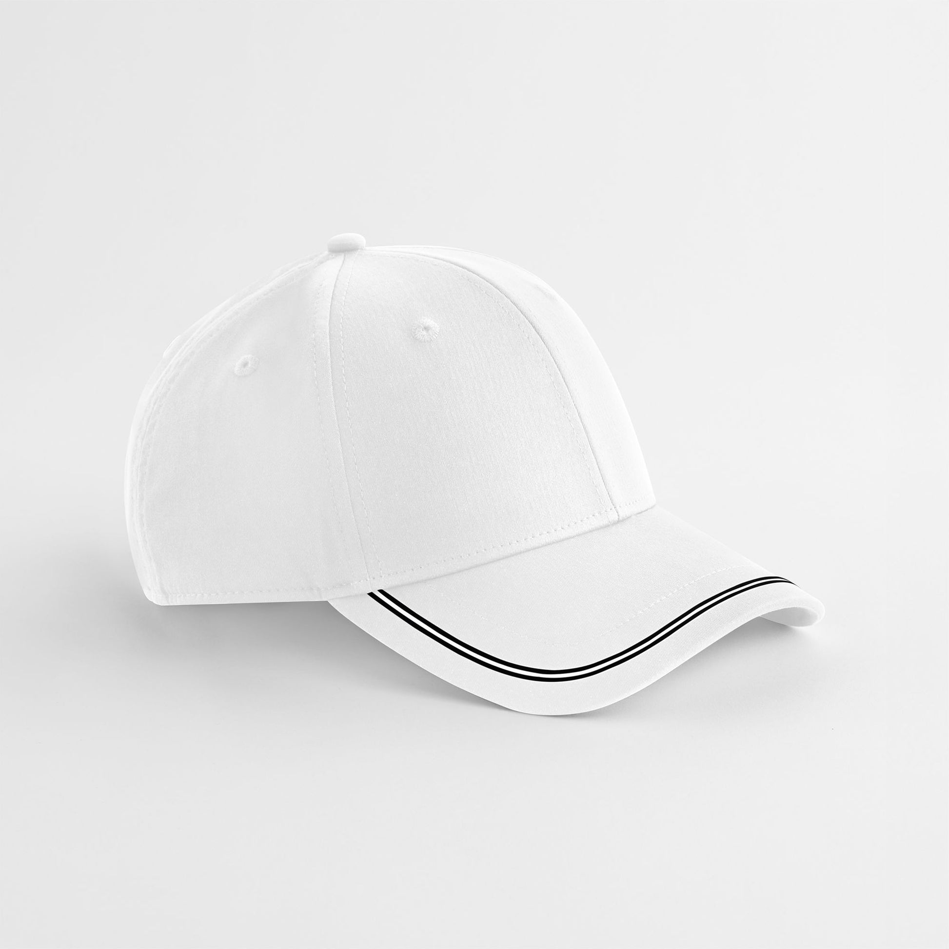 Casquette de Sport 6 Pans - White/black