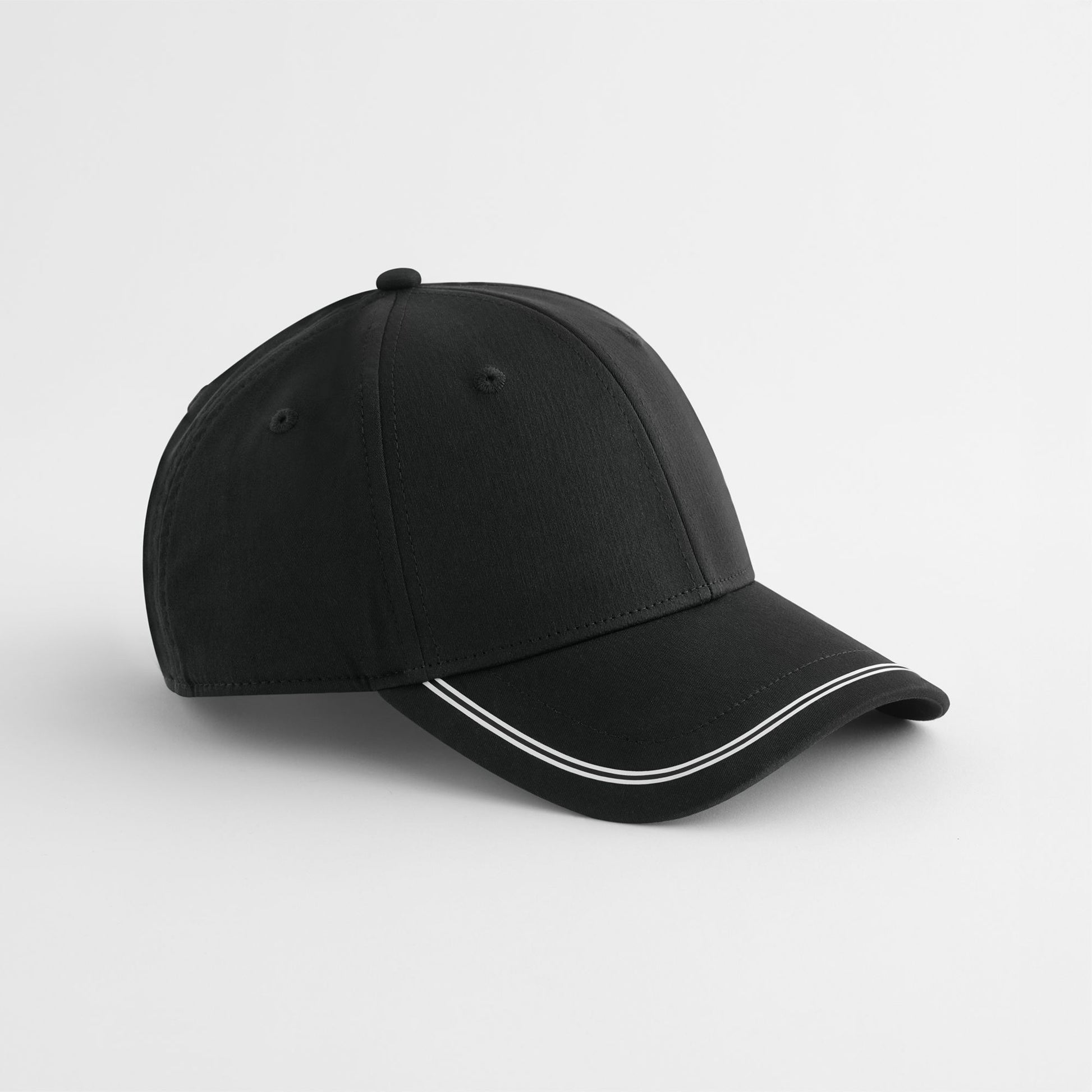 Casquette de Sport 6 Pans - Black/white
