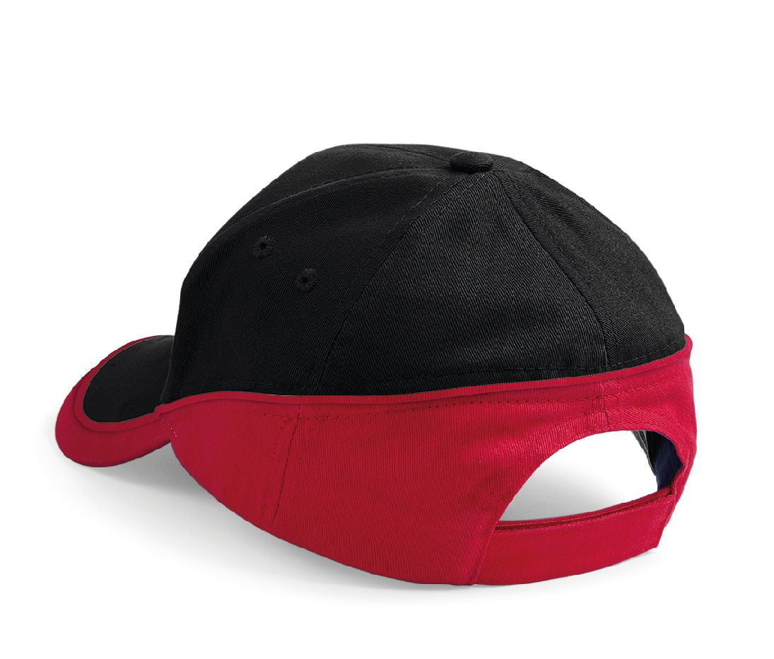 Casquette Bicolore 5 Pans - Black/classic Red