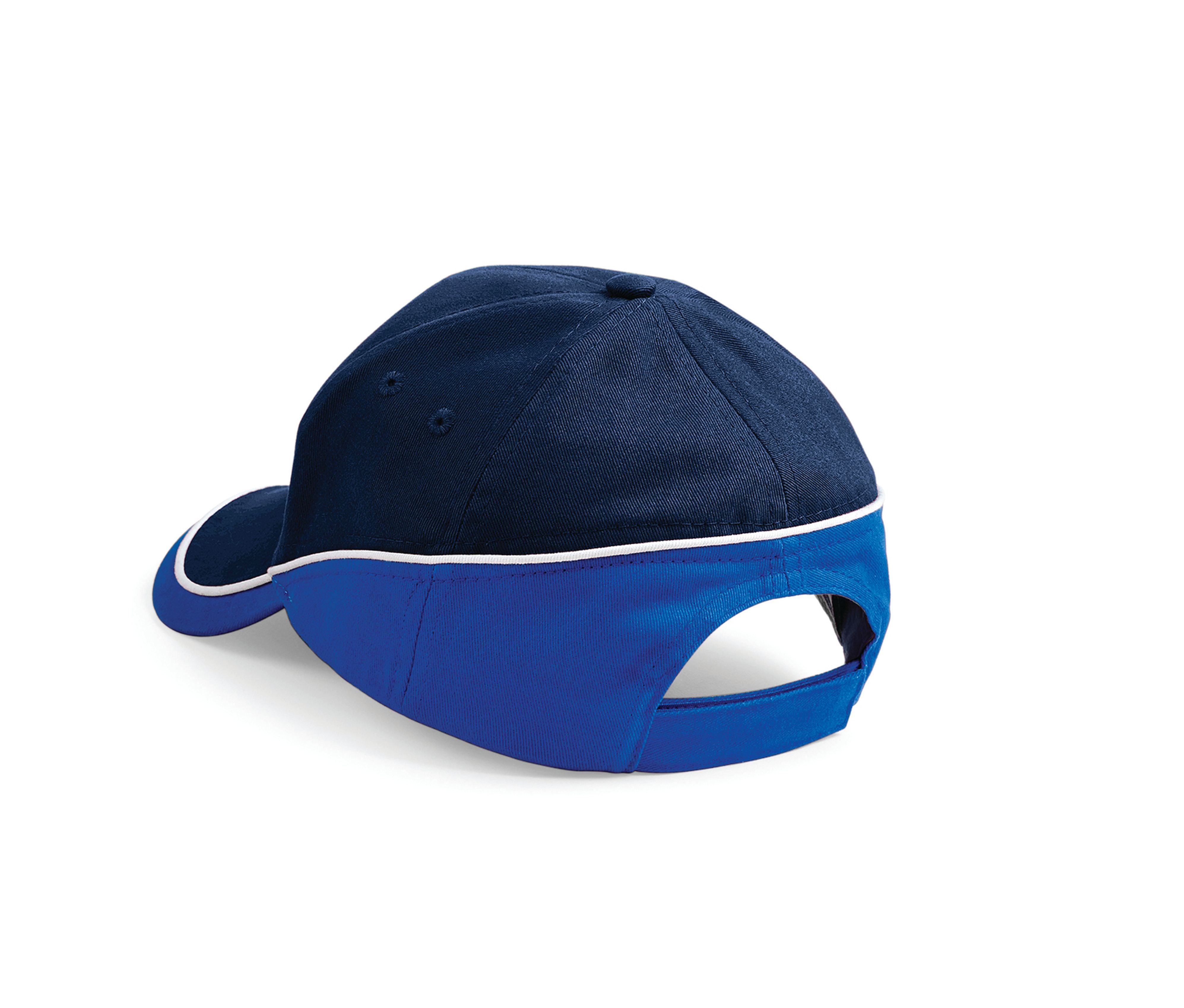 Casquette Bicolore 5 Pans - French Navy / Bright Royal / White