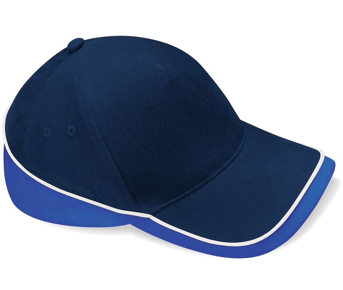 Casquette Bicolore 5 Pans - French Navy / Bright Royal / White
