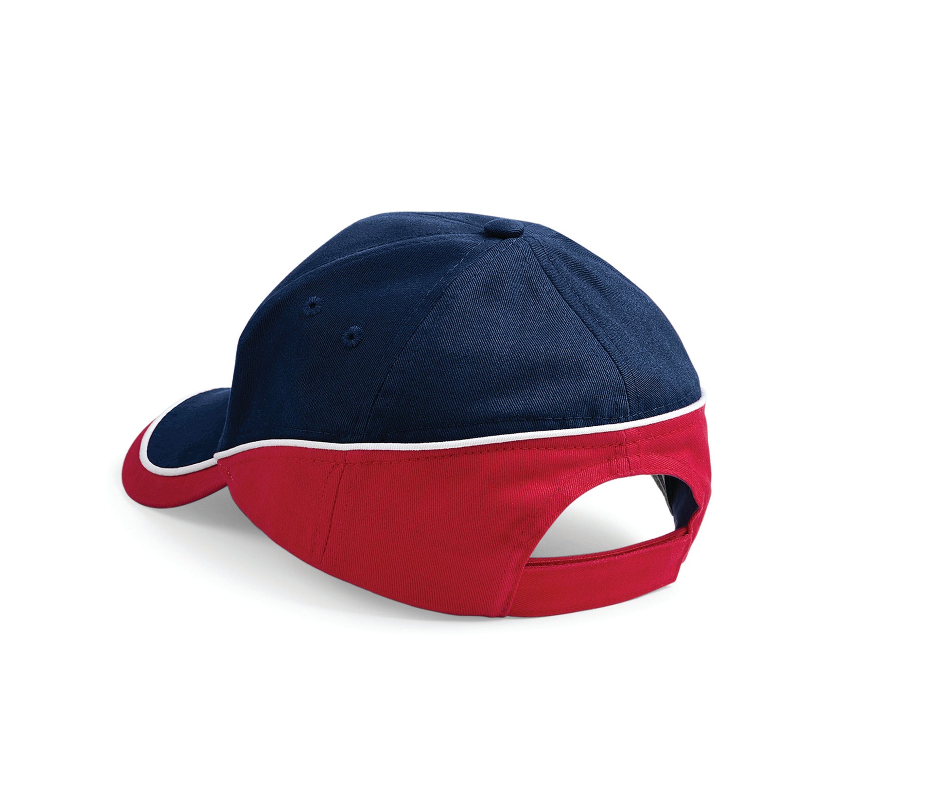 Casquette Bicolore 5 Pans - French Navy/classic Red/white