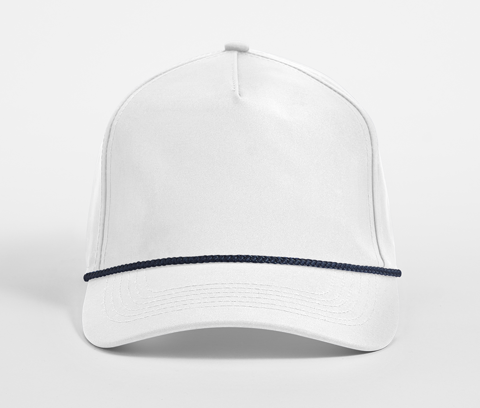 Casquette Avec Détail en Corde - White/navy