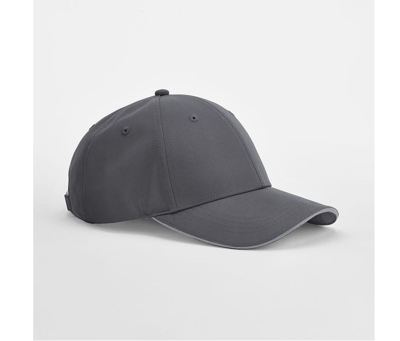 Casquette 6 Pans Avec Liseré - Graphite Grey / Light Grey
