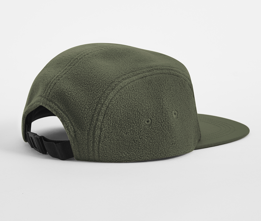 Casquette Camper en Polaire - Olive Green