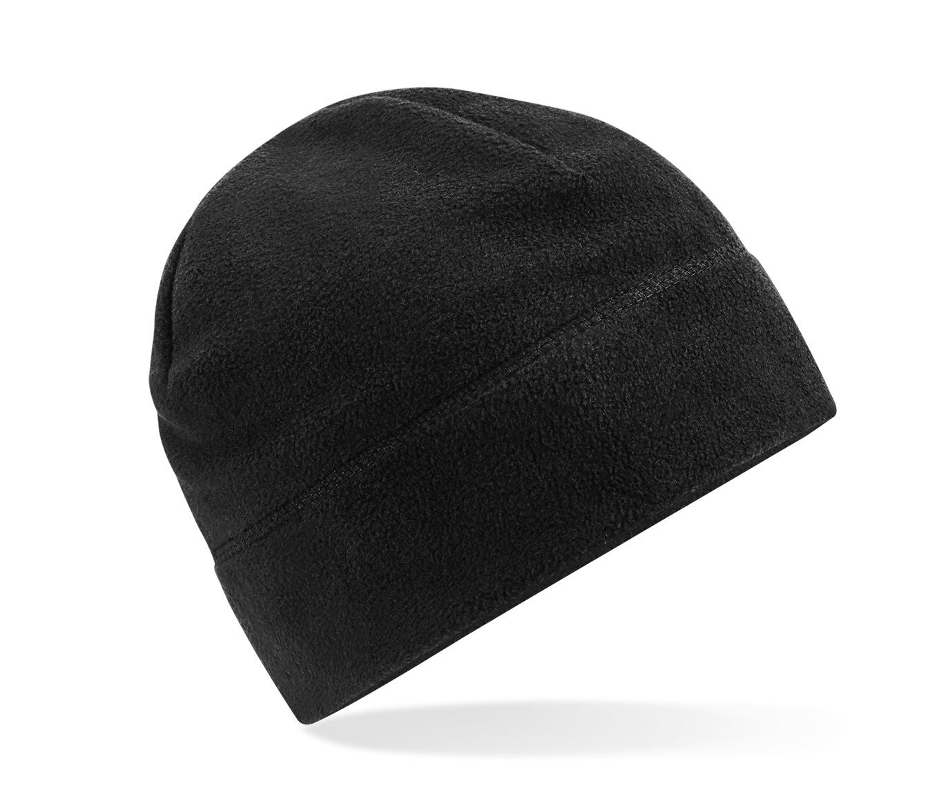 Bonnet Avec Zone de Marquage en Polyester Recyclé - Black