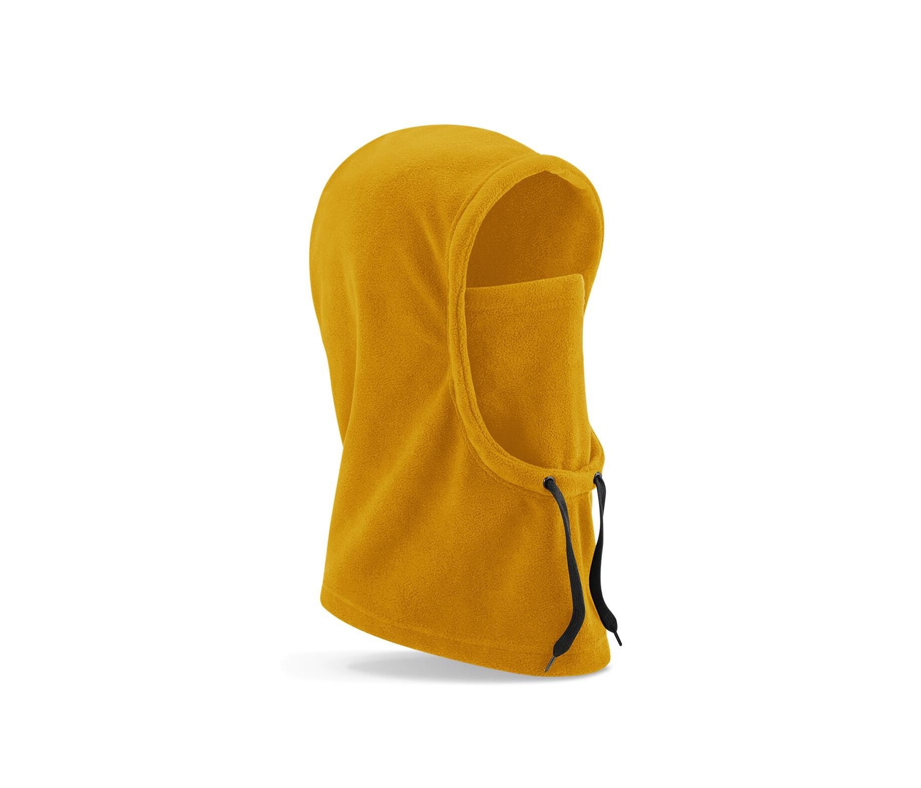 Capuche Polaire en Polyester Recyclé - Mustard