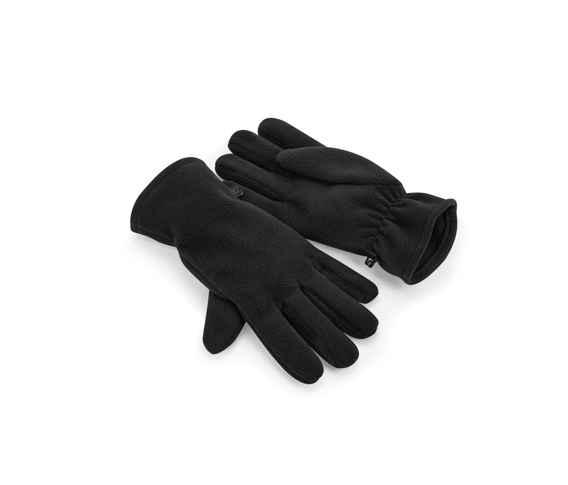 Gants Polaire en Polyester Recyclé - Black