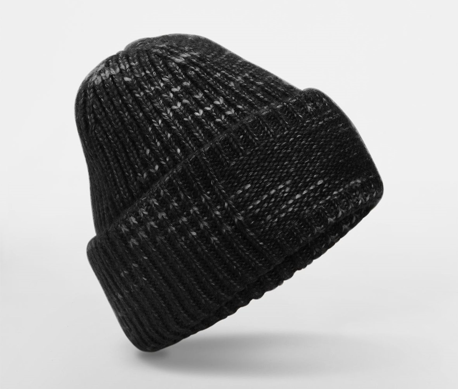 Bonnet Tricoté Avec Zone de Marquage - Midnight Haze