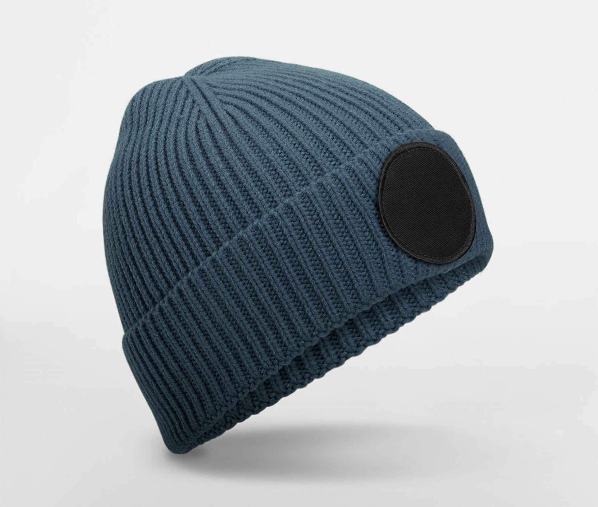 Bonnet Avec Empiècement Rond - Airforce Blue/black