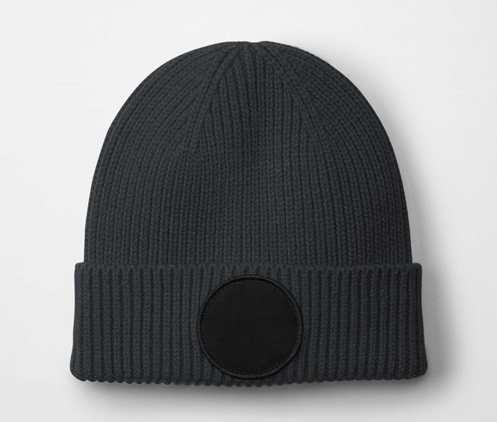 Bonnet Avec Empiècement Rond - Graphite Grey/black